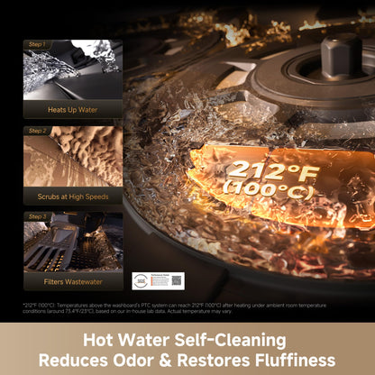 DREAME X60 Ultra Robot Vacuum and Mop, 3.13in Ultra-Thin Design, 3.47in Obstacle Clearing, 35,000Pa Suction, Self Emptying&Refilling, Mop Self-Cleaning, 100% Detangling, 280+Obstacle Avoidance, Black